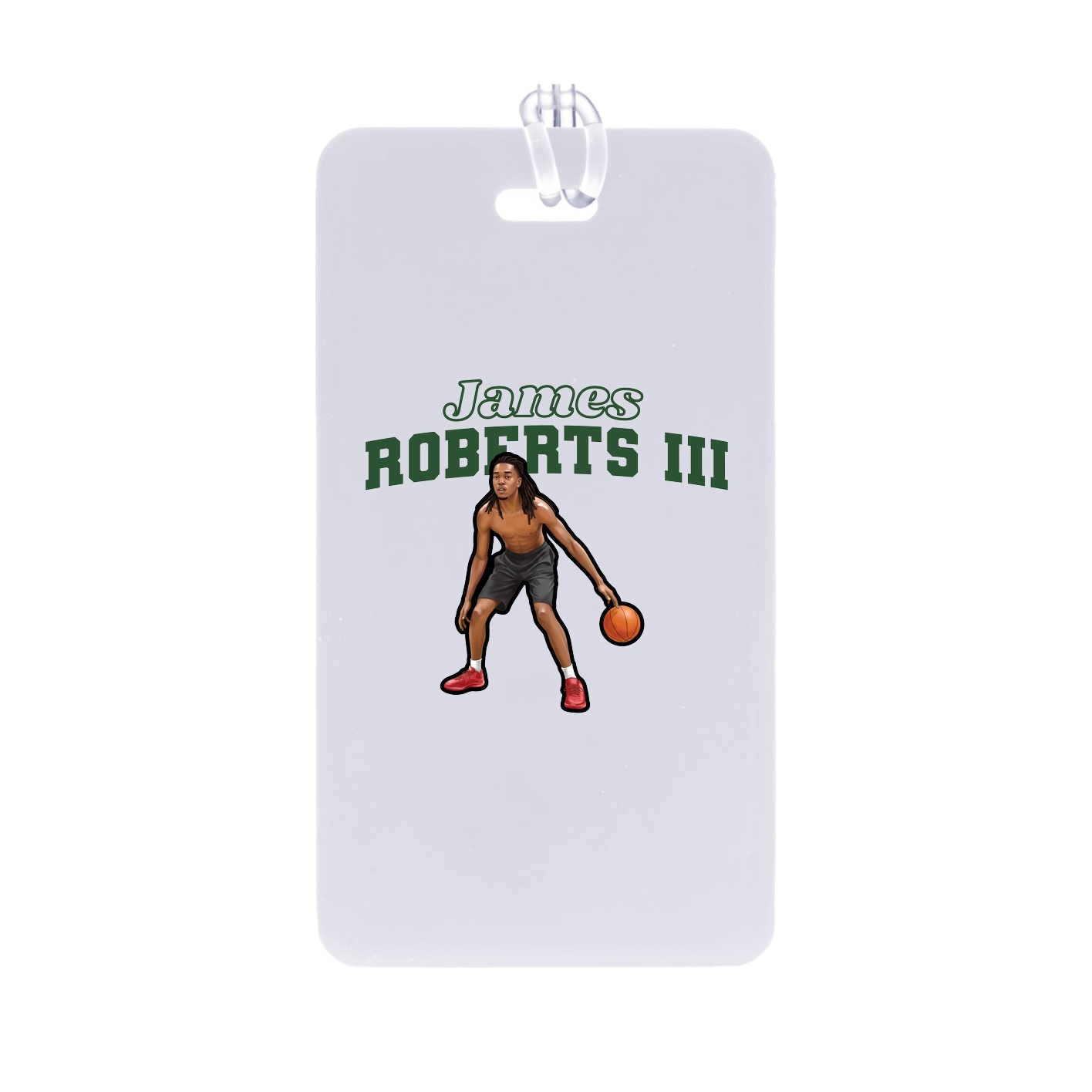 Bag Tag — Name Arch in Classic