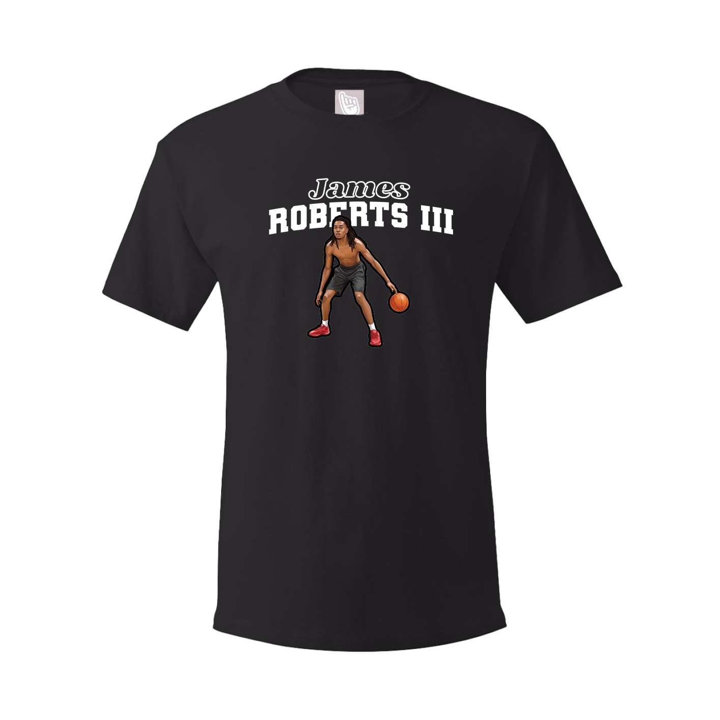 Tee — Name Arch in Black