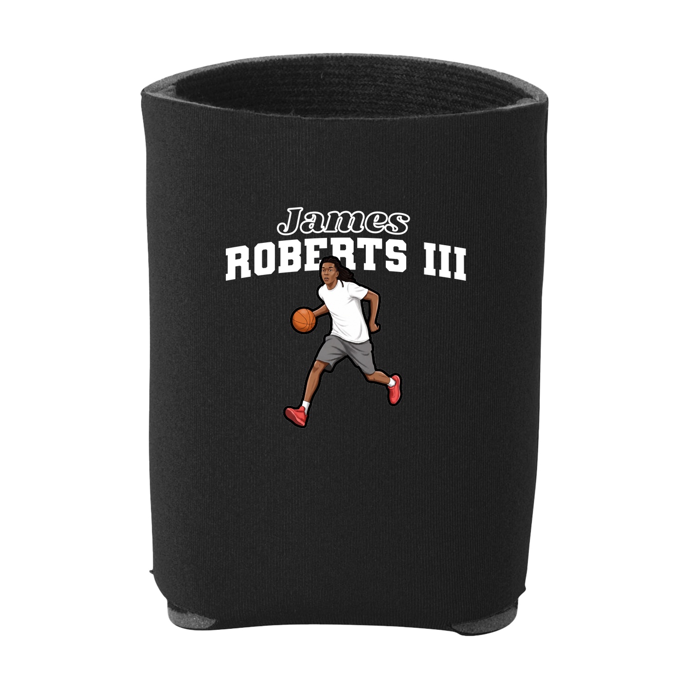 Can Holder — Name Arch in Black