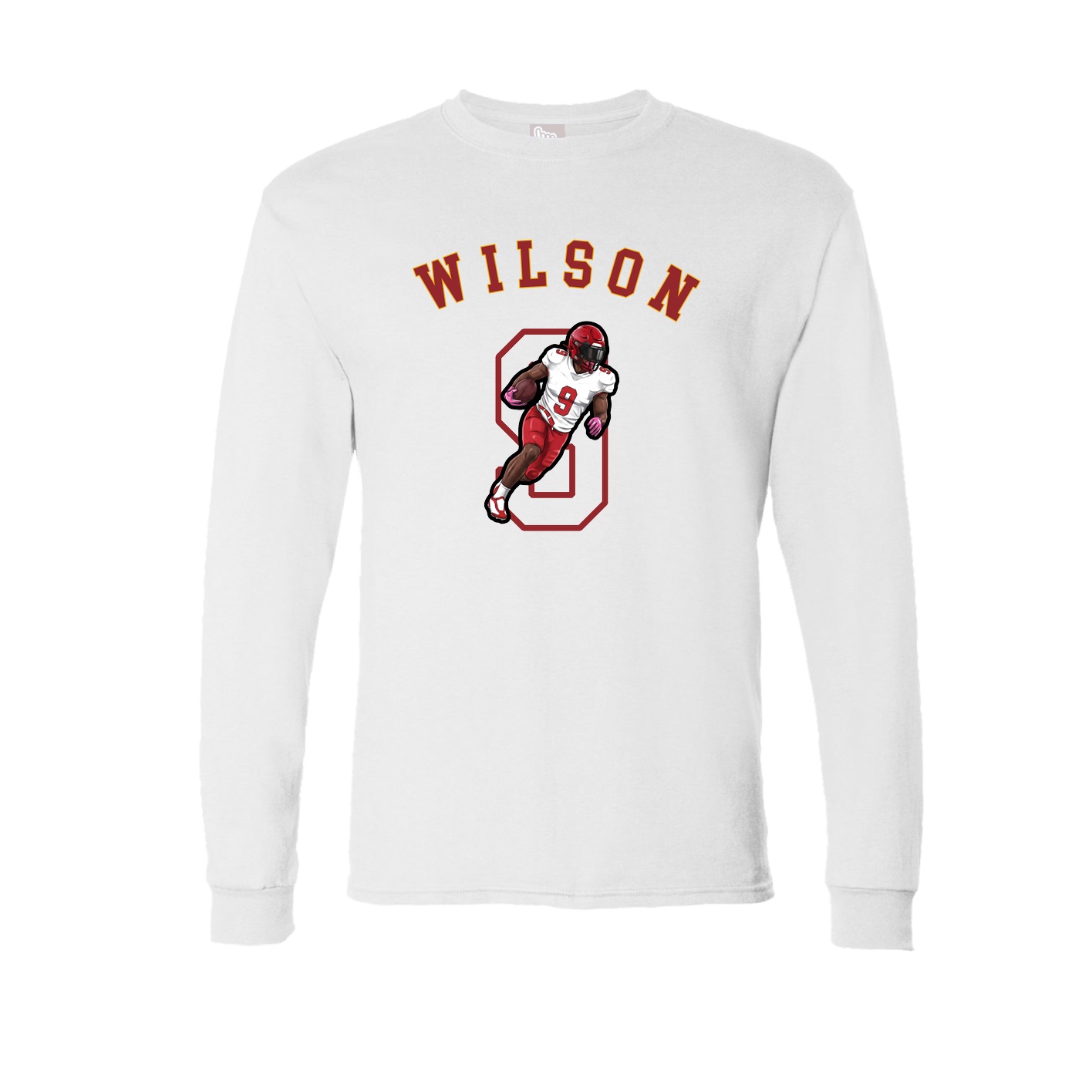 Long Sleeve Tee — Shirsey Arch in White
