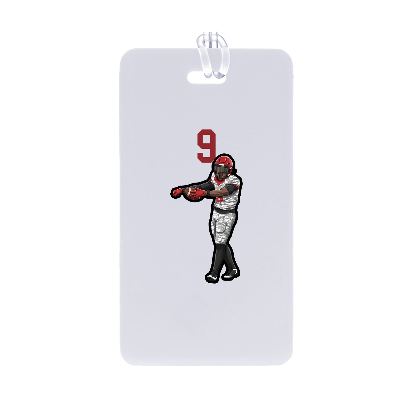 Bag Tag — Number Top in Classic