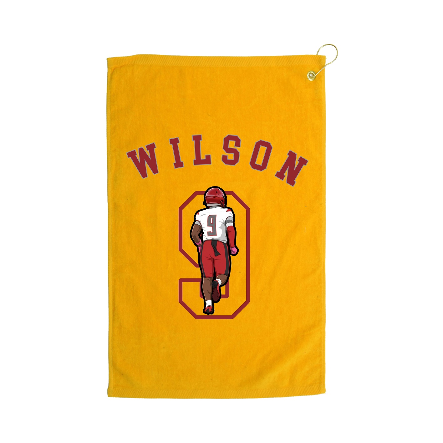 Golf Towel — Shirsey Arch in Gold