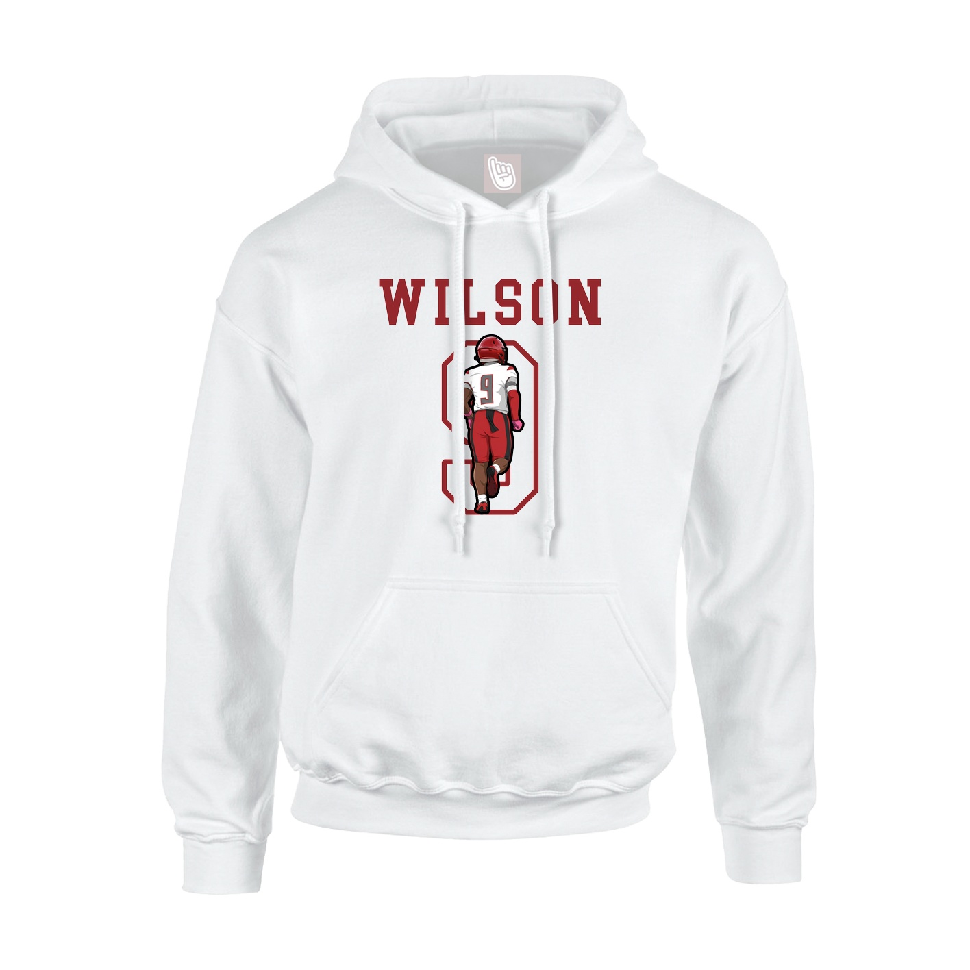 Hoodie — Shirsey in White