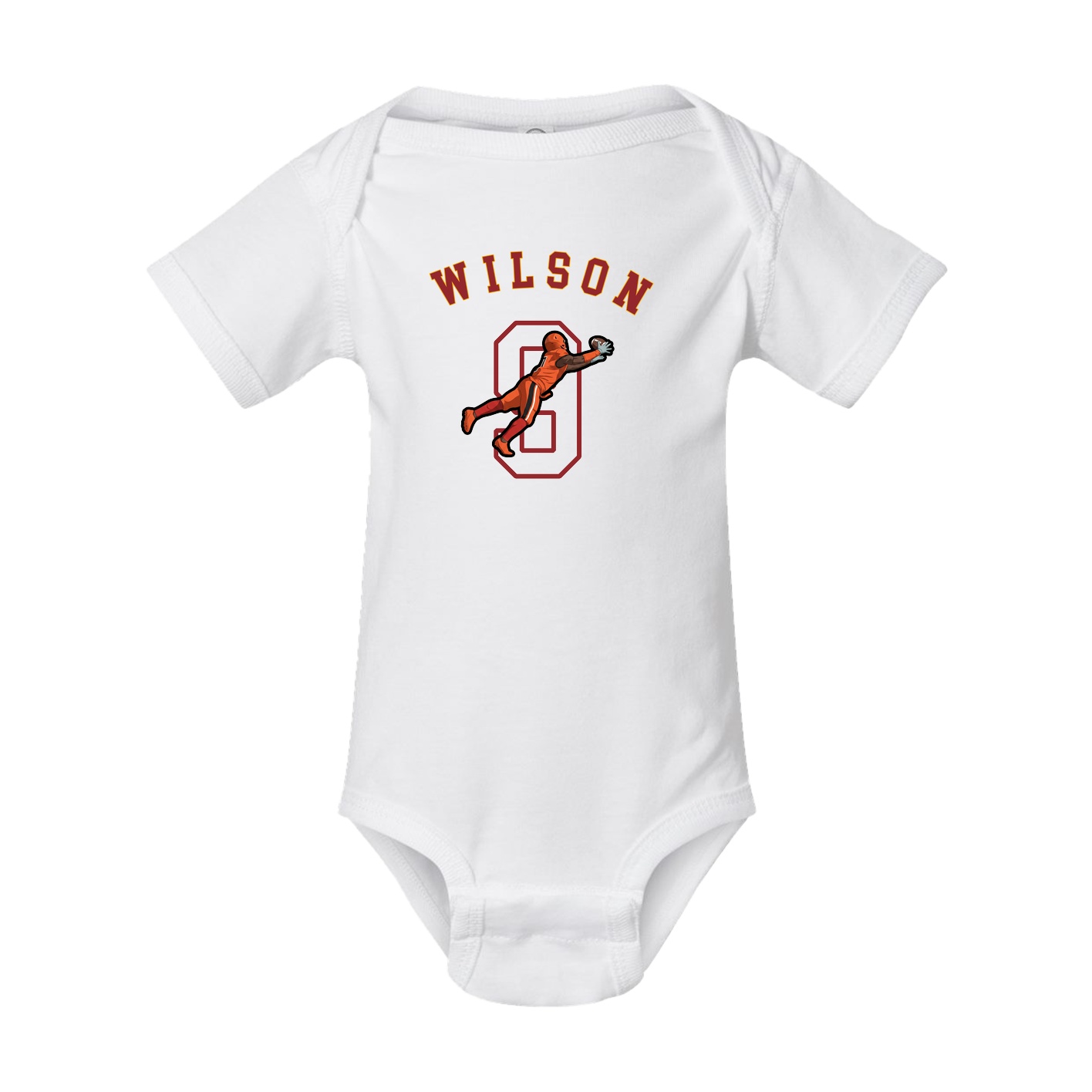 Baby Onesie — Shirsey Arch in White