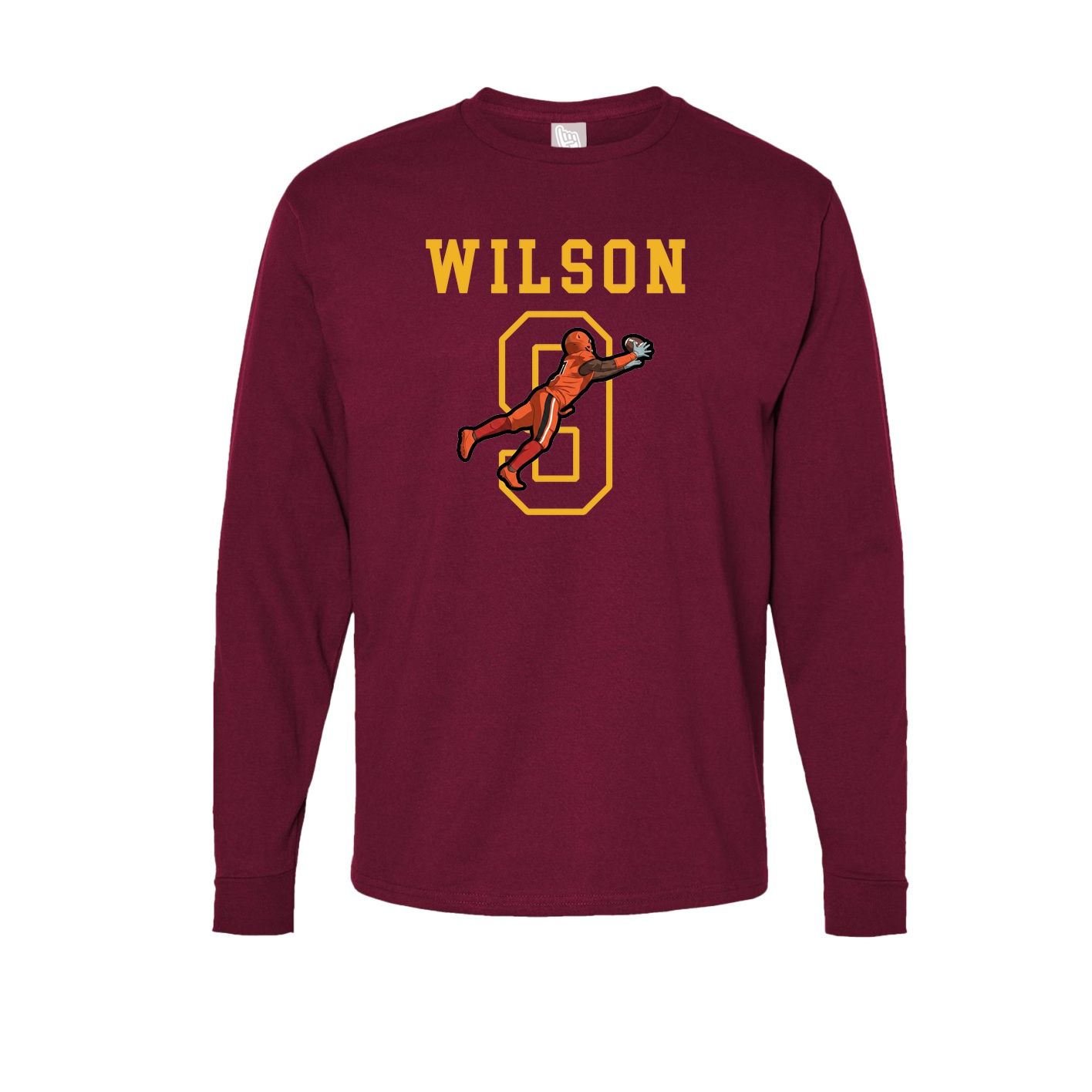 Long Sleeve Tee — Shirsey in Cardinal