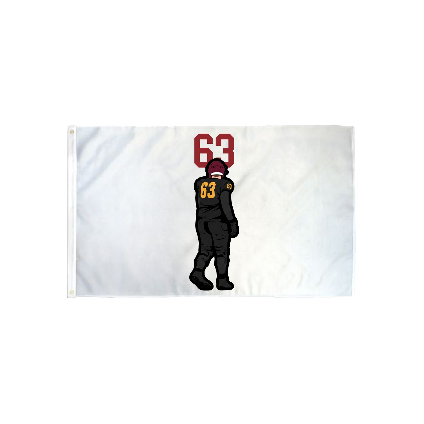 3x5 Flag — Number Top in Classic