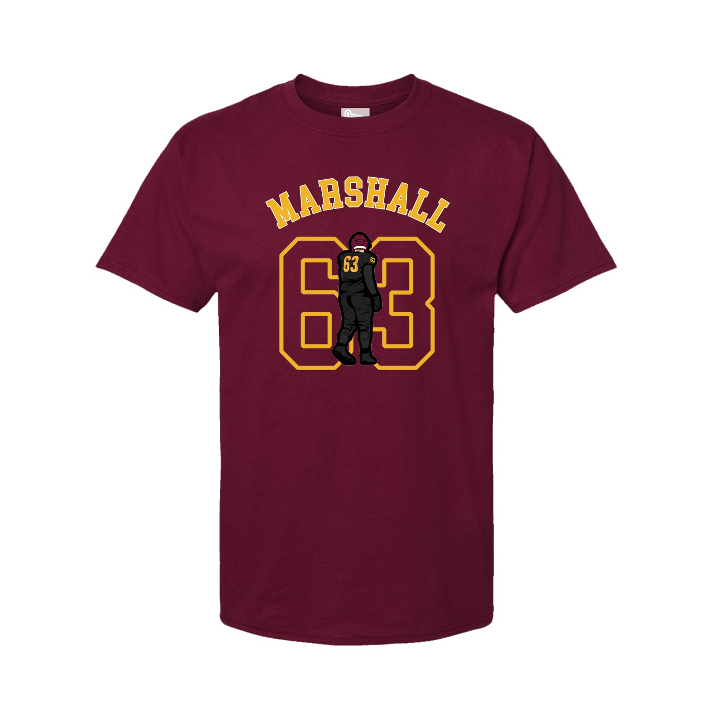 Youth Tee — Shirsey Arch in Cardinal