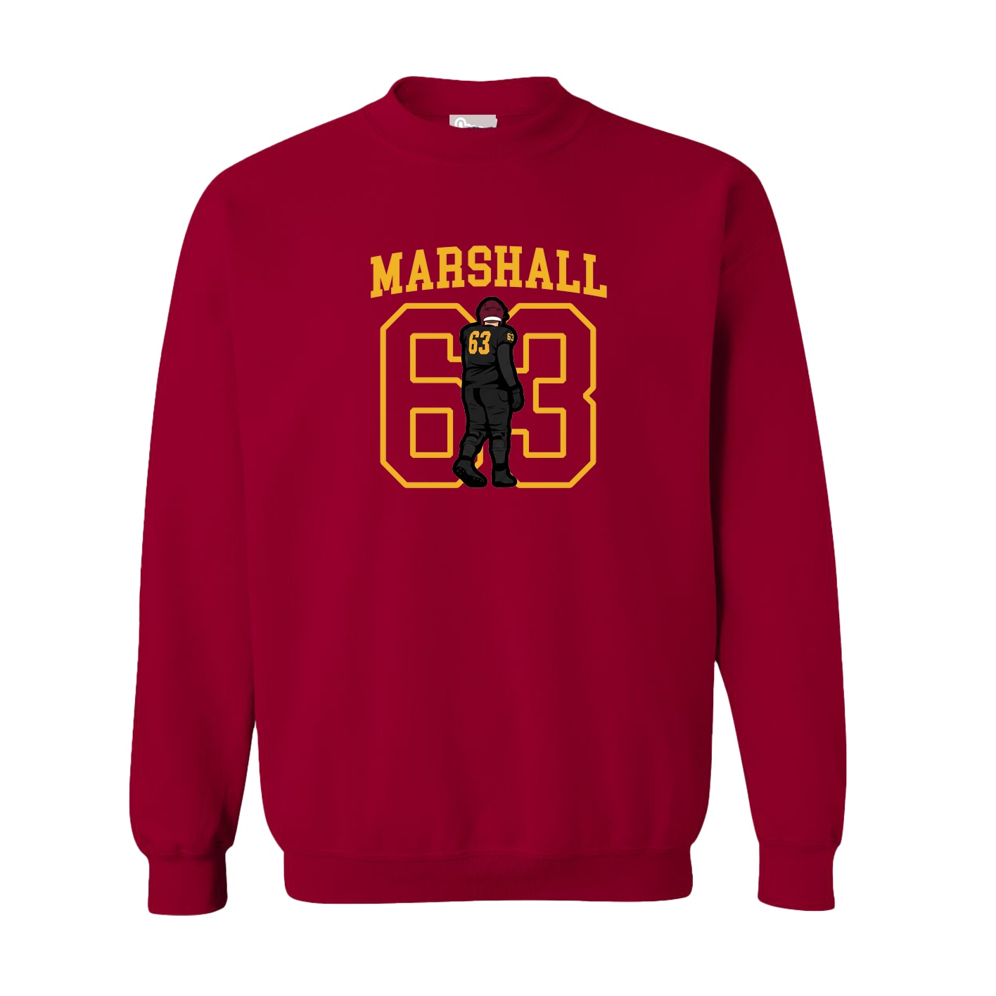 Fleece Crew — Shirsey in Cardinal