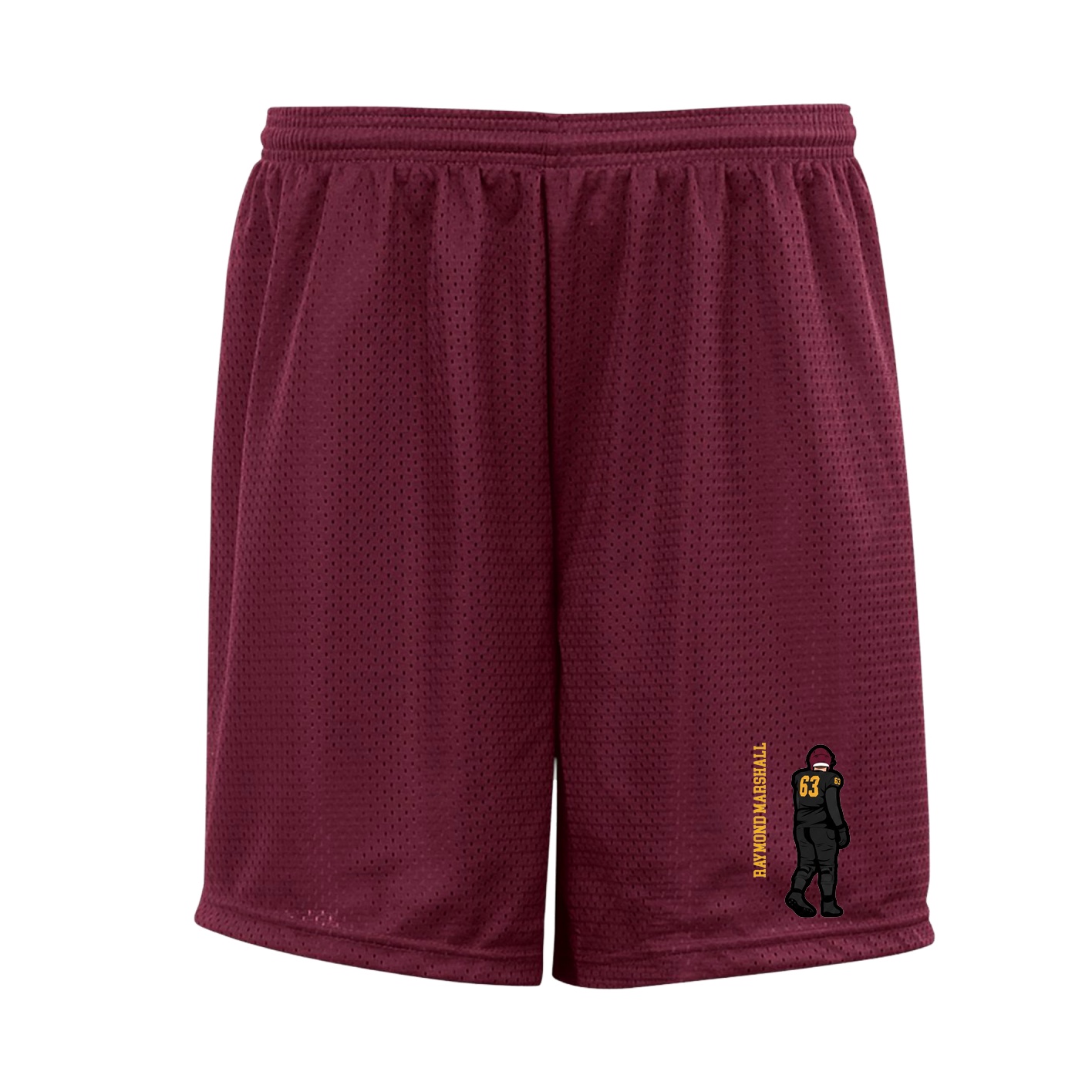 Shorts — Name Vertical in Cardinal