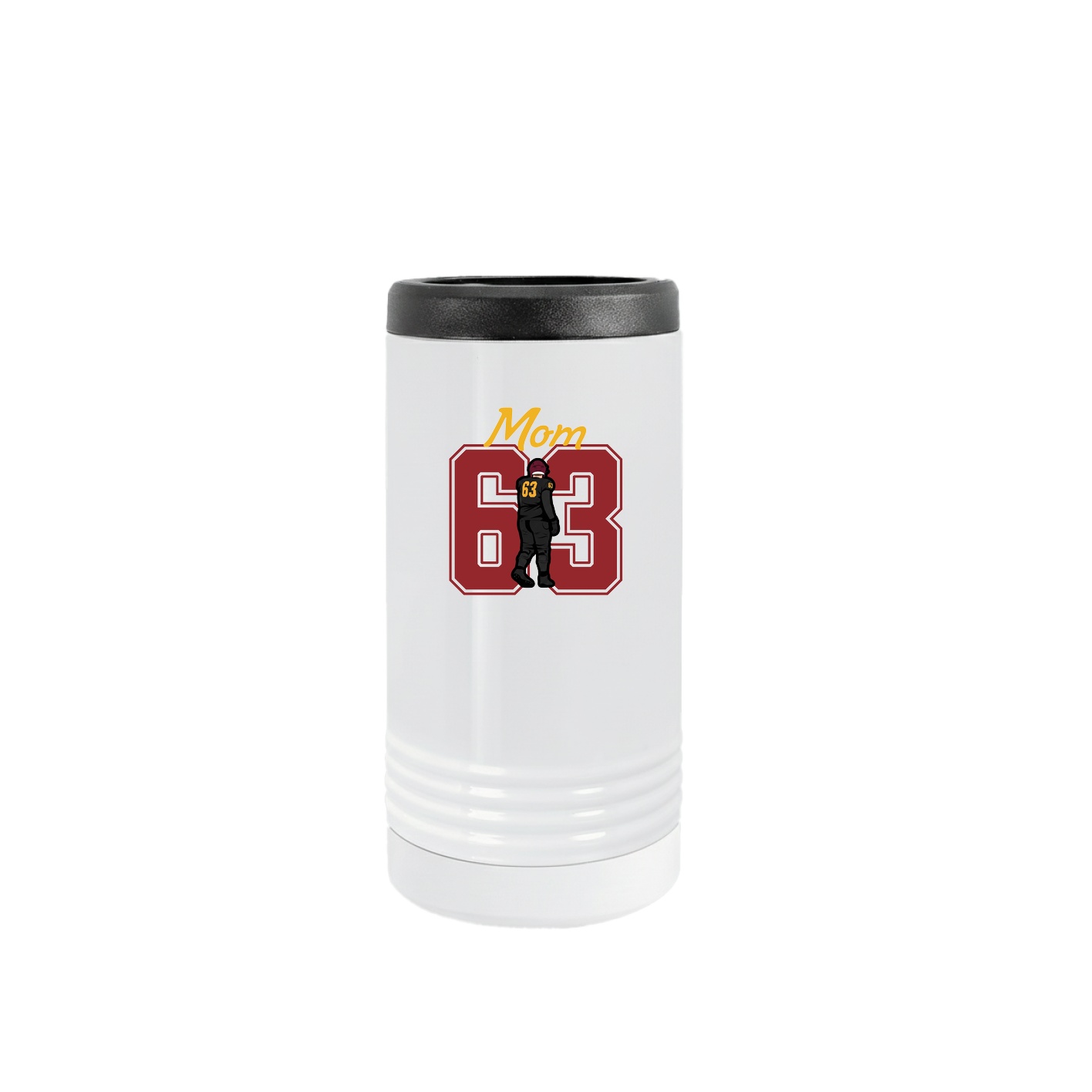 Slim Beverage Holder — Mothers Day Shirsey in White