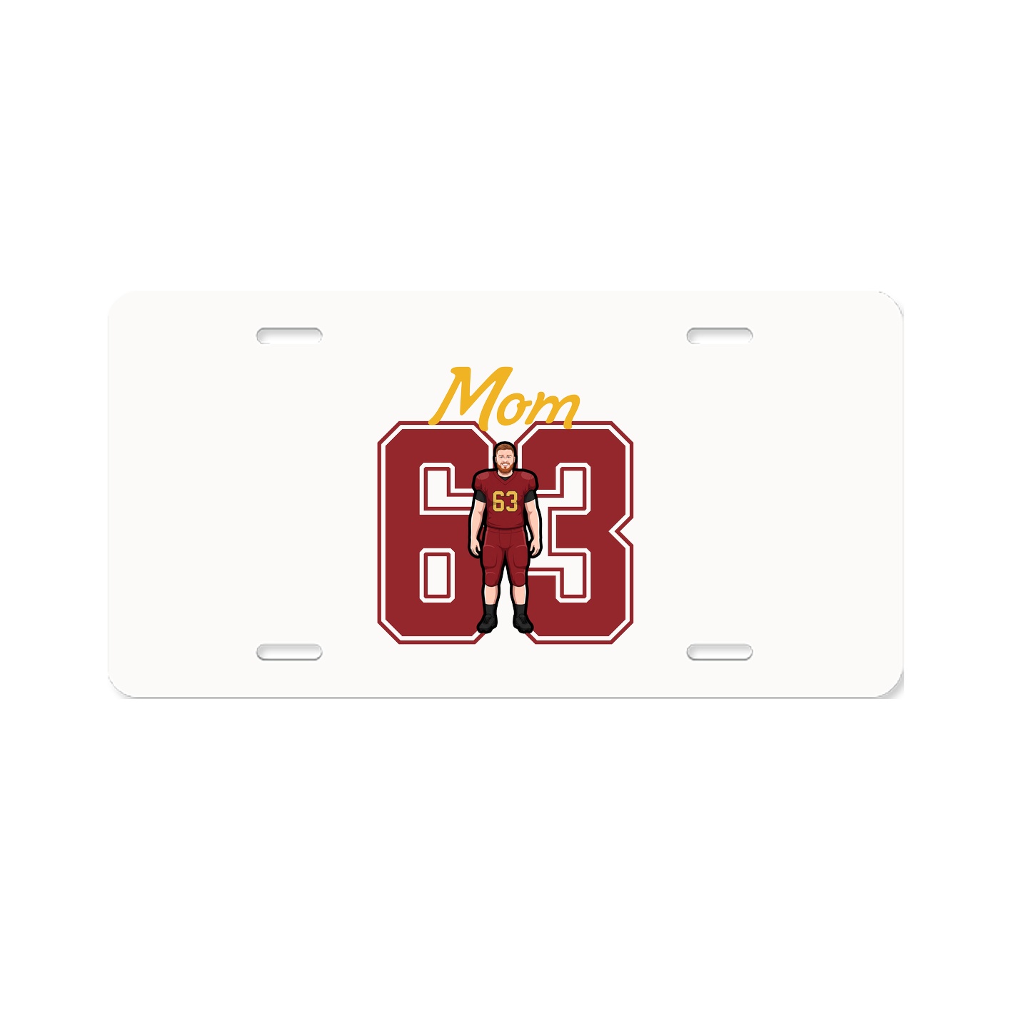 License Plate — Mothers Day Shirsey in Classic