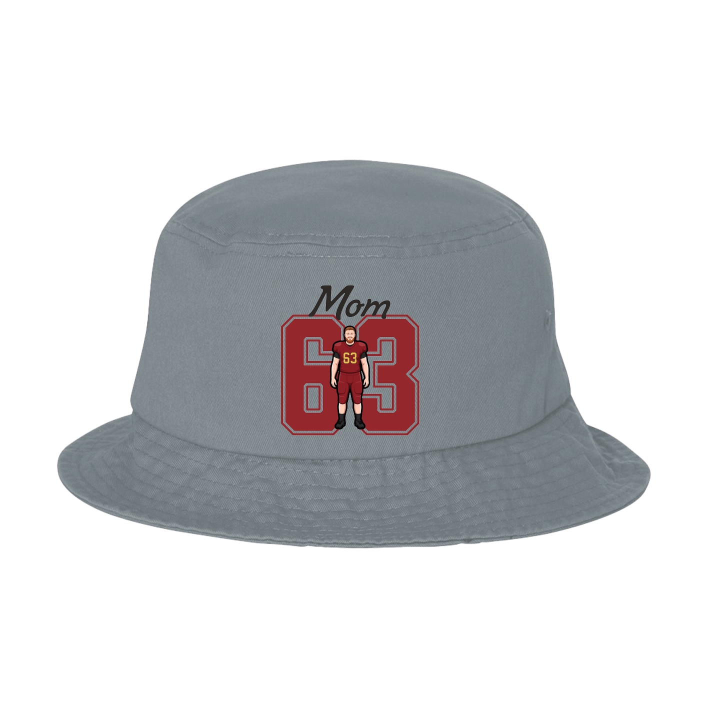 Bucket Cap — Mothers Day Shirsey in Grey