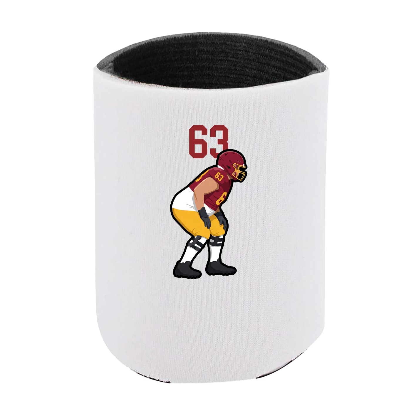 Can Holder — Number Top in White