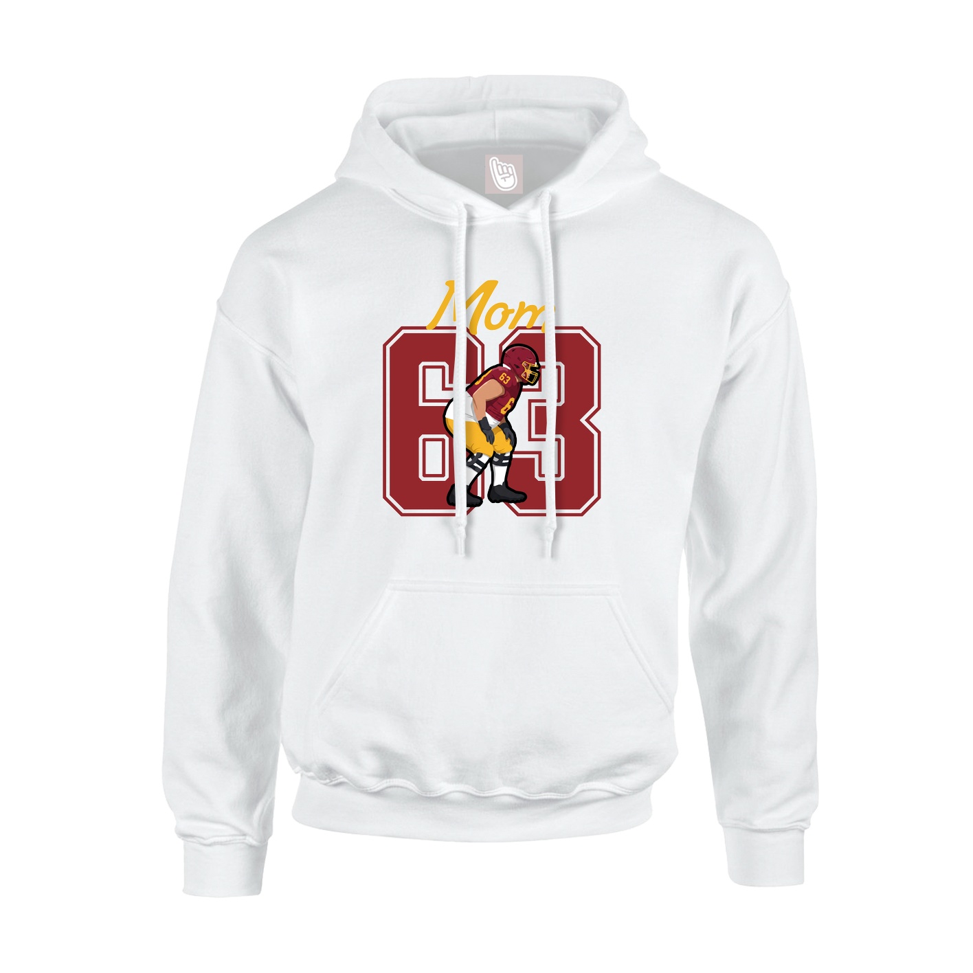 Youth Hoodie — Mothers Day Shirsey in White