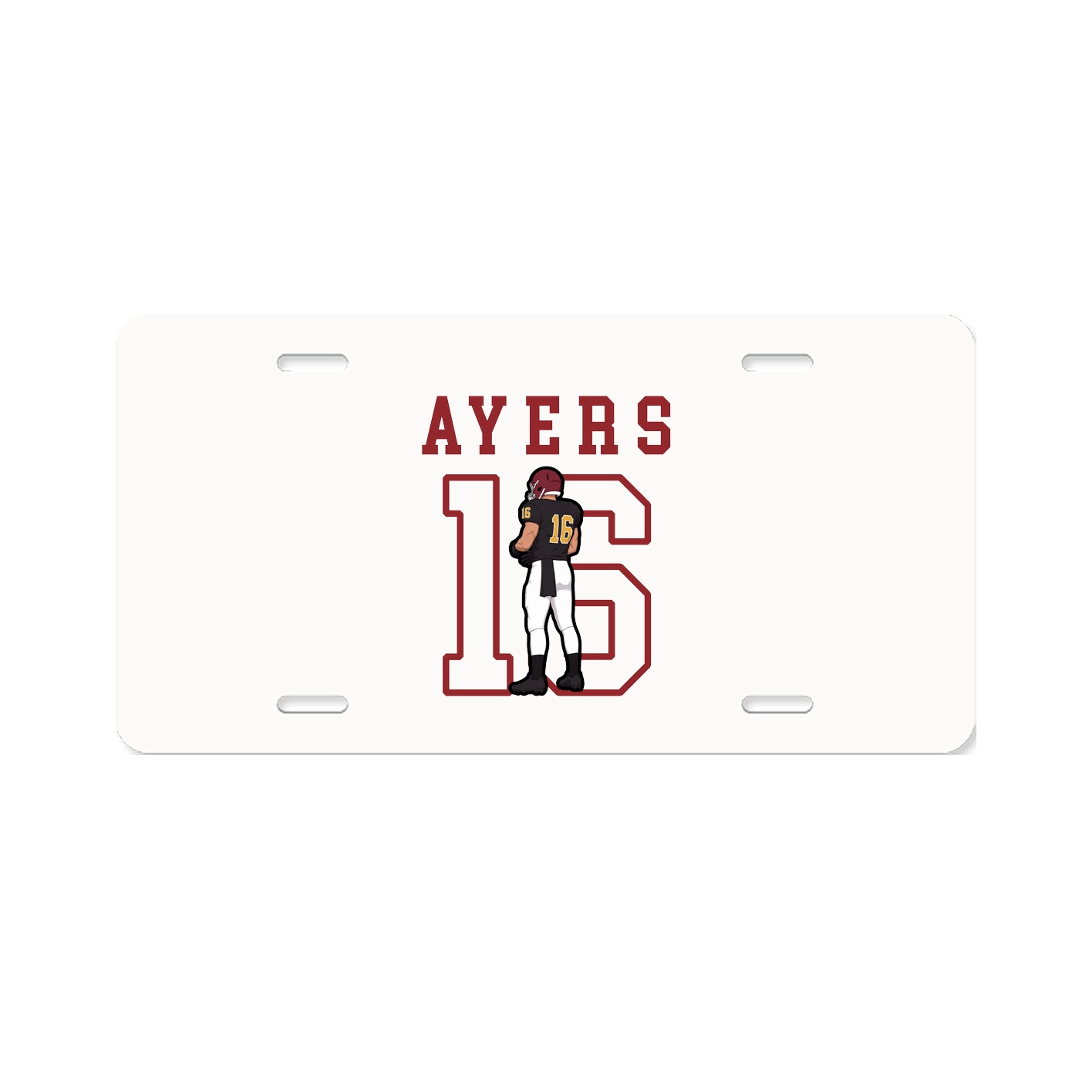 License Plate — Shirsey in Classic