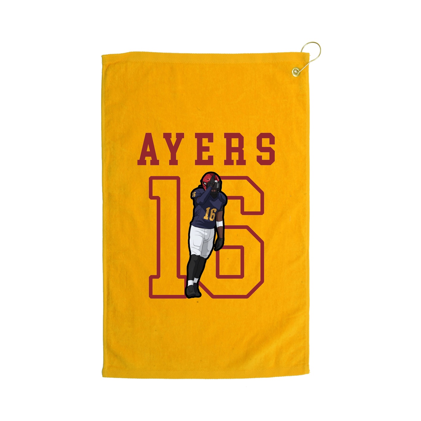 Golf Towel — Shirsey in Gold