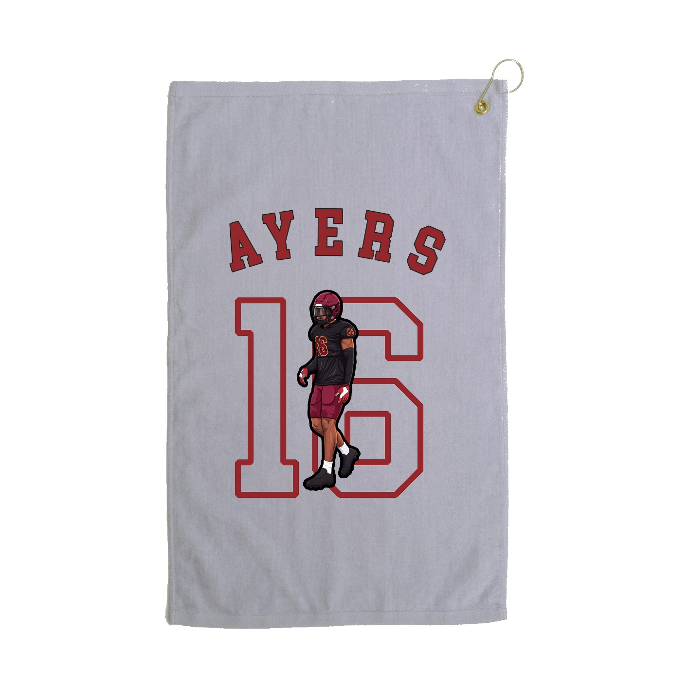 Golf Towel — Shirsey Arch in Grey