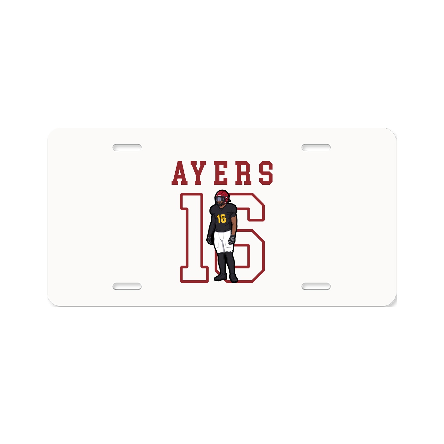 License Plate — Shirsey in Classic