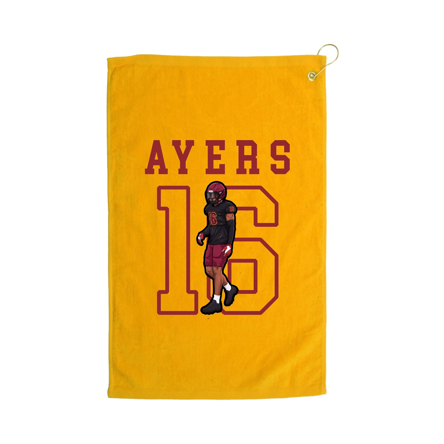 Golf Towel — Shirsey in Gold