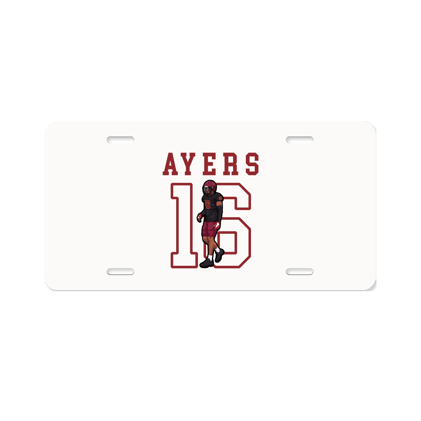 License Plate — Shirsey in Classic