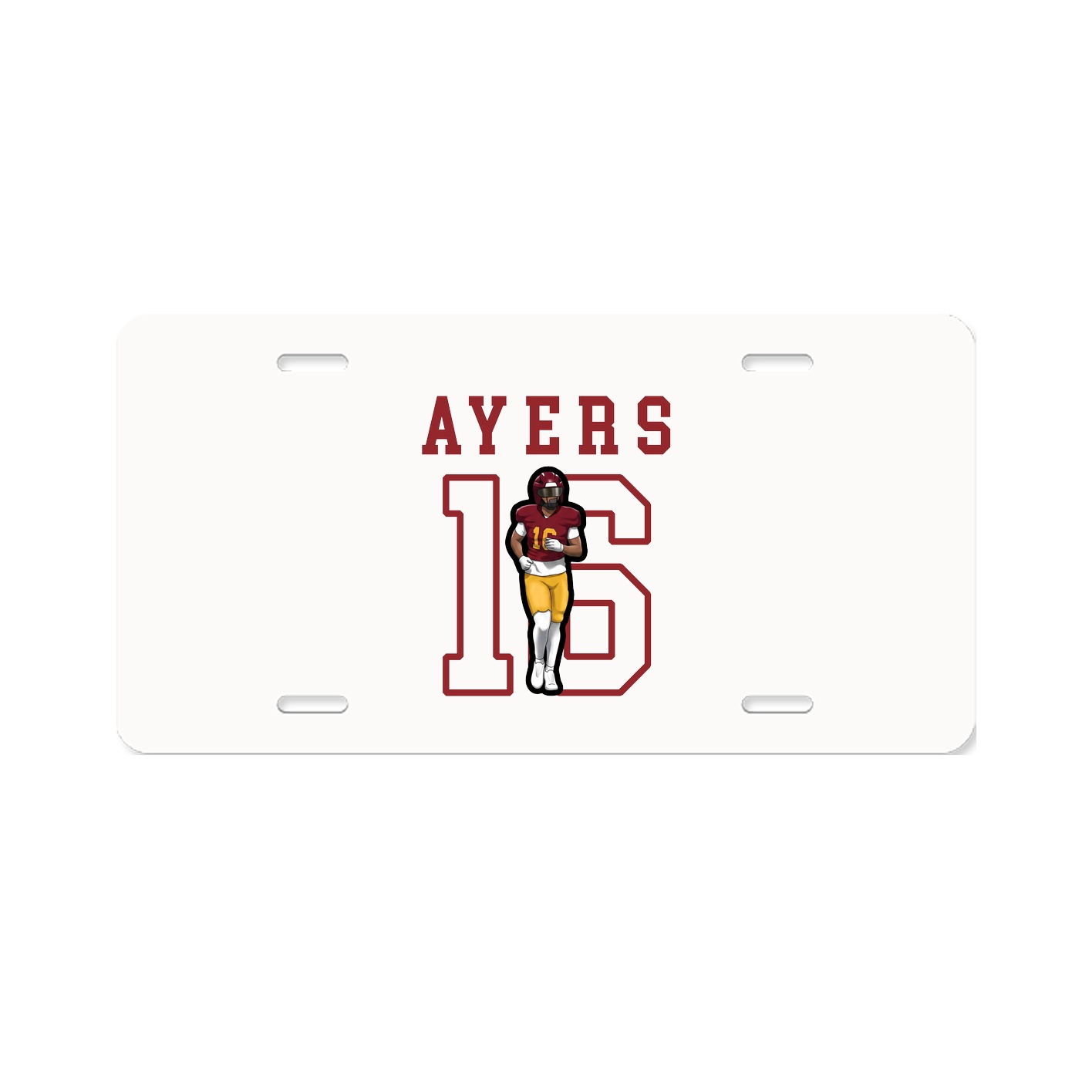License Plate — Shirsey in Classic