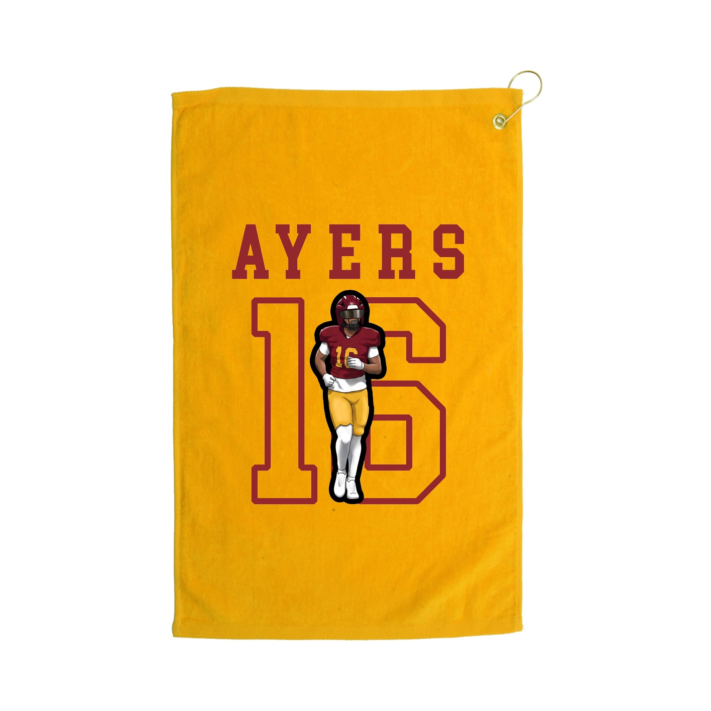 Golf Towel — Shirsey in Gold