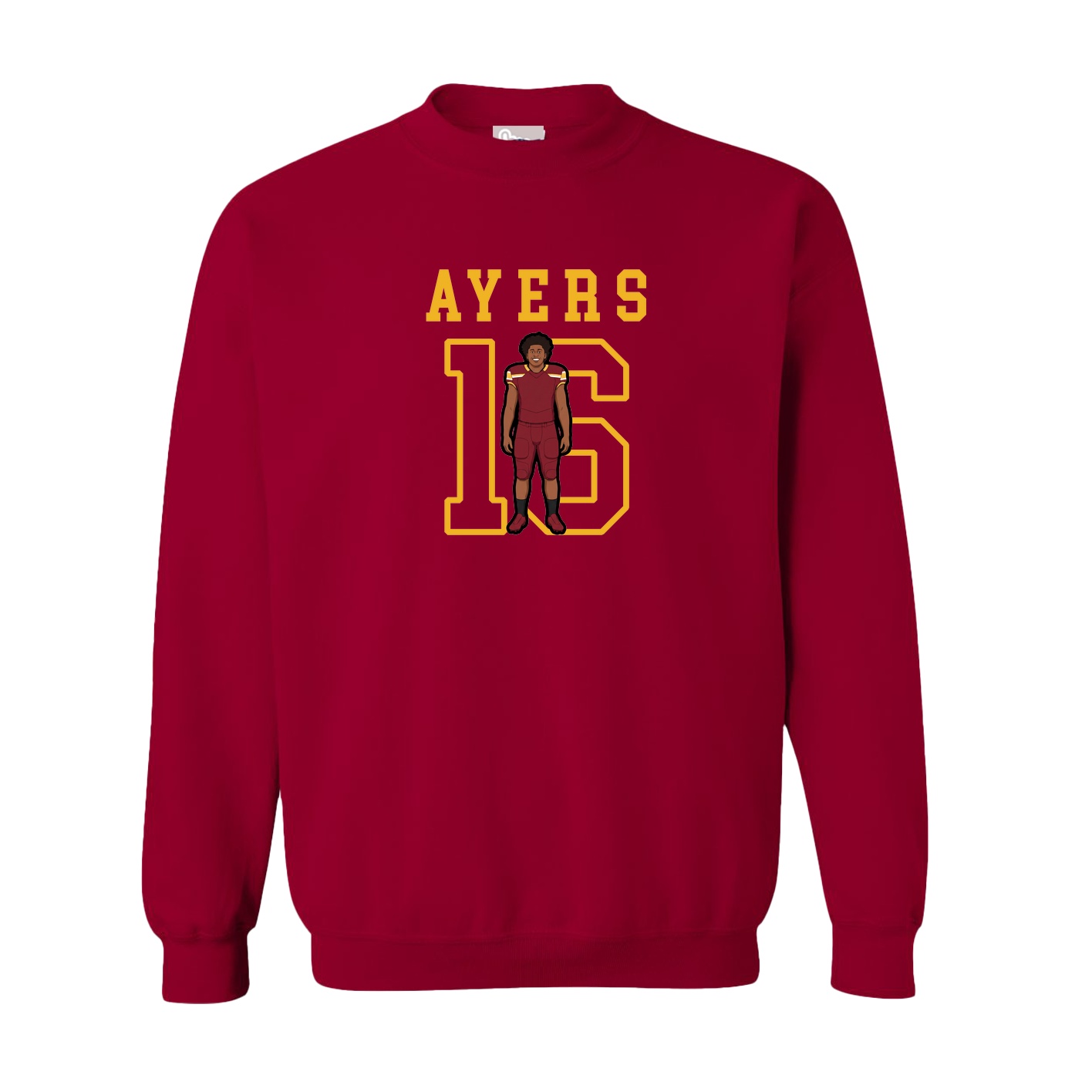 Fleece Crew — Shirsey in Cardinal