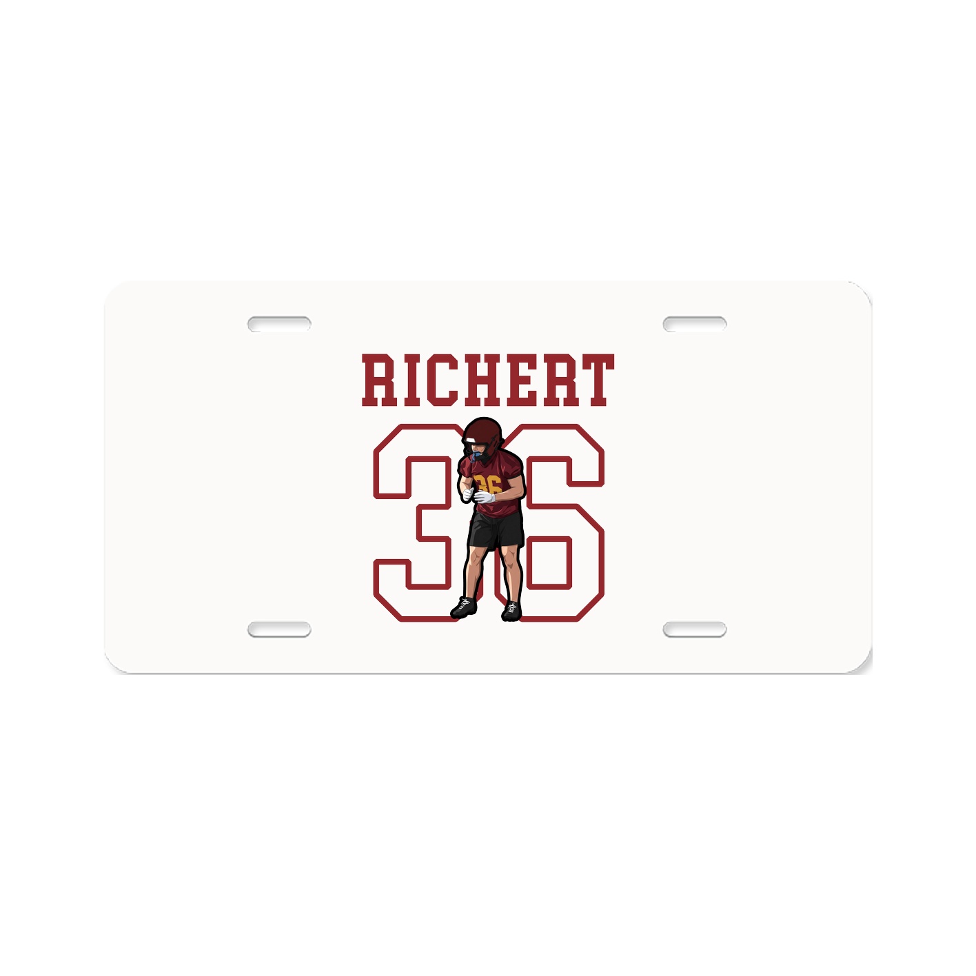 License Plate — Shirsey in Classic
