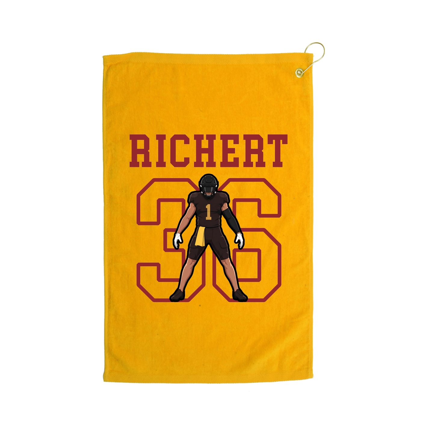 Golf Towel — Shirsey in Gold