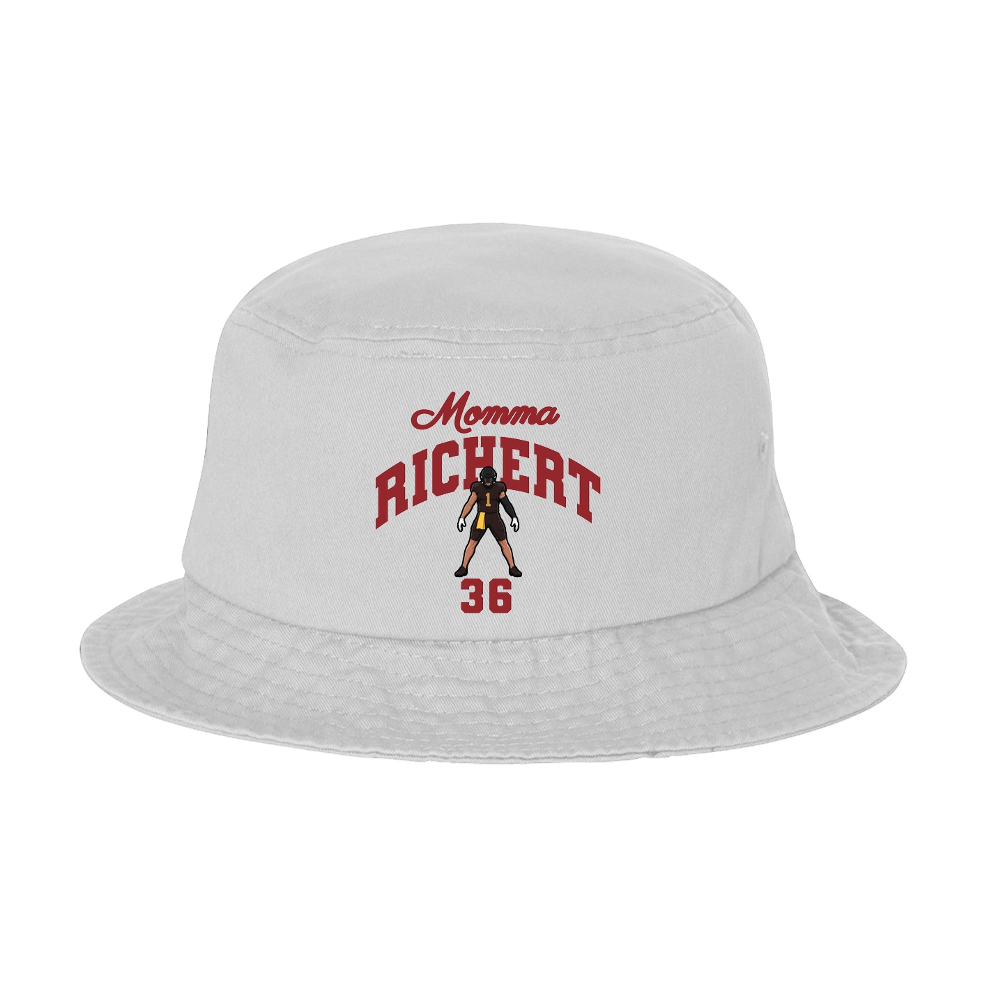 Bucket Cap — Mothers Day Arch in White