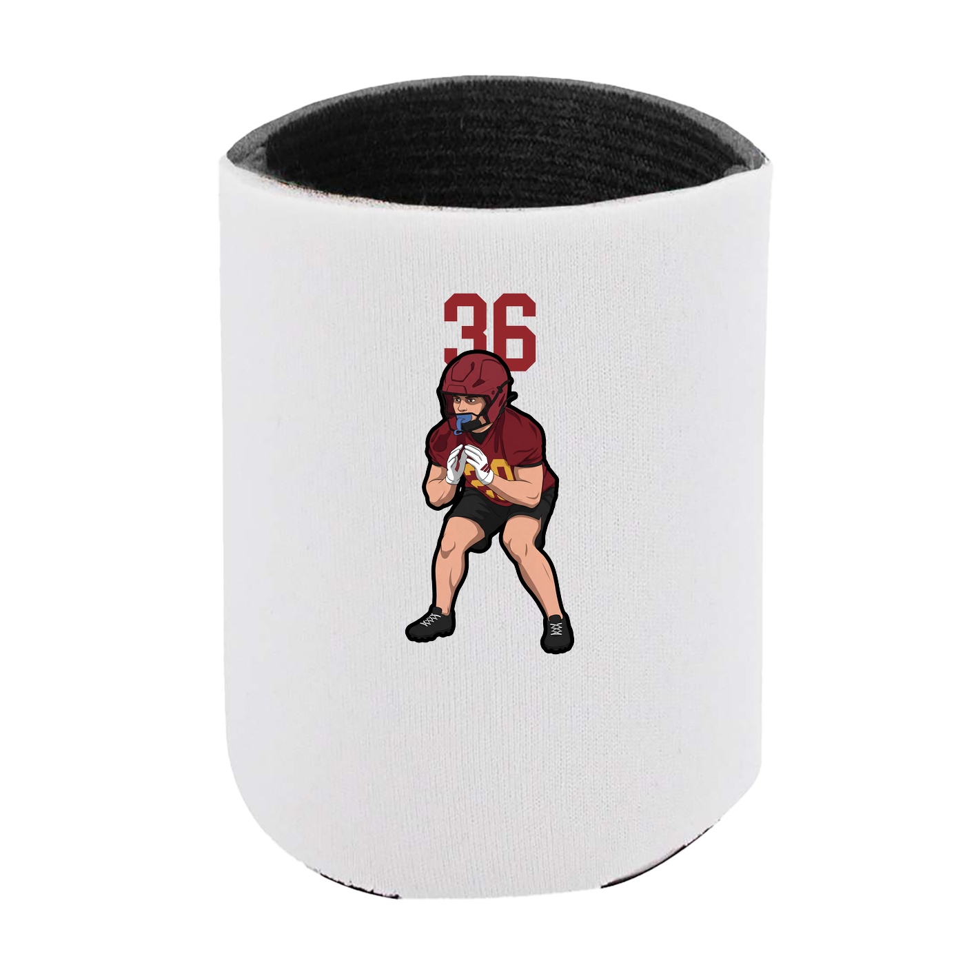 Can Holder — Number Top in White