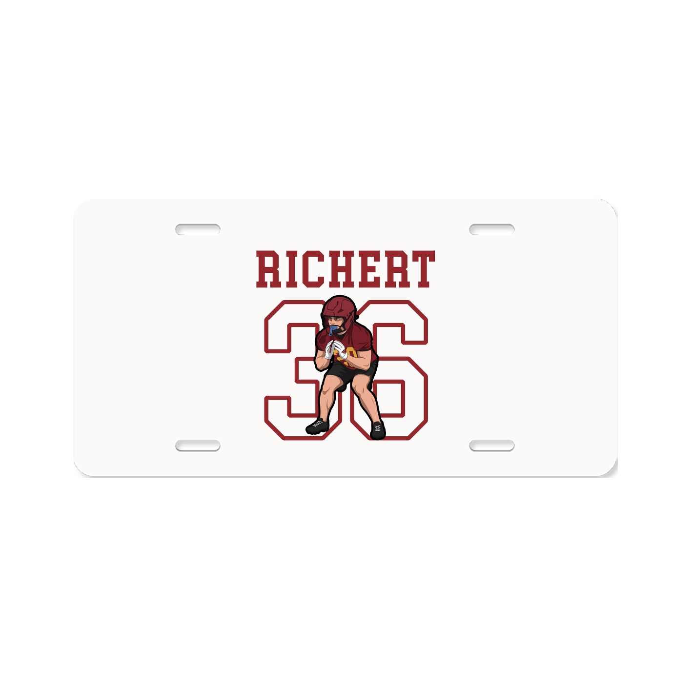 License Plate — Shirsey in Classic