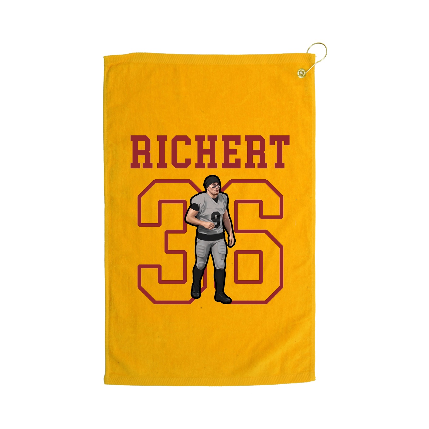Golf Towel — Shirsey in Gold