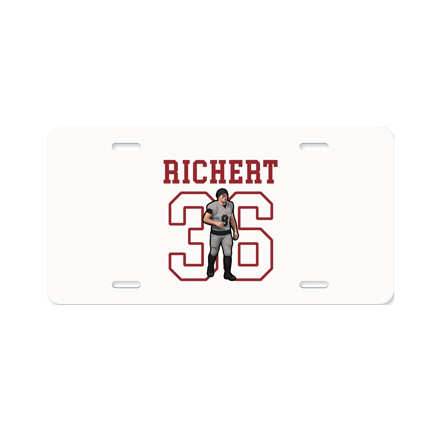 License Plate — Shirsey in Classic
