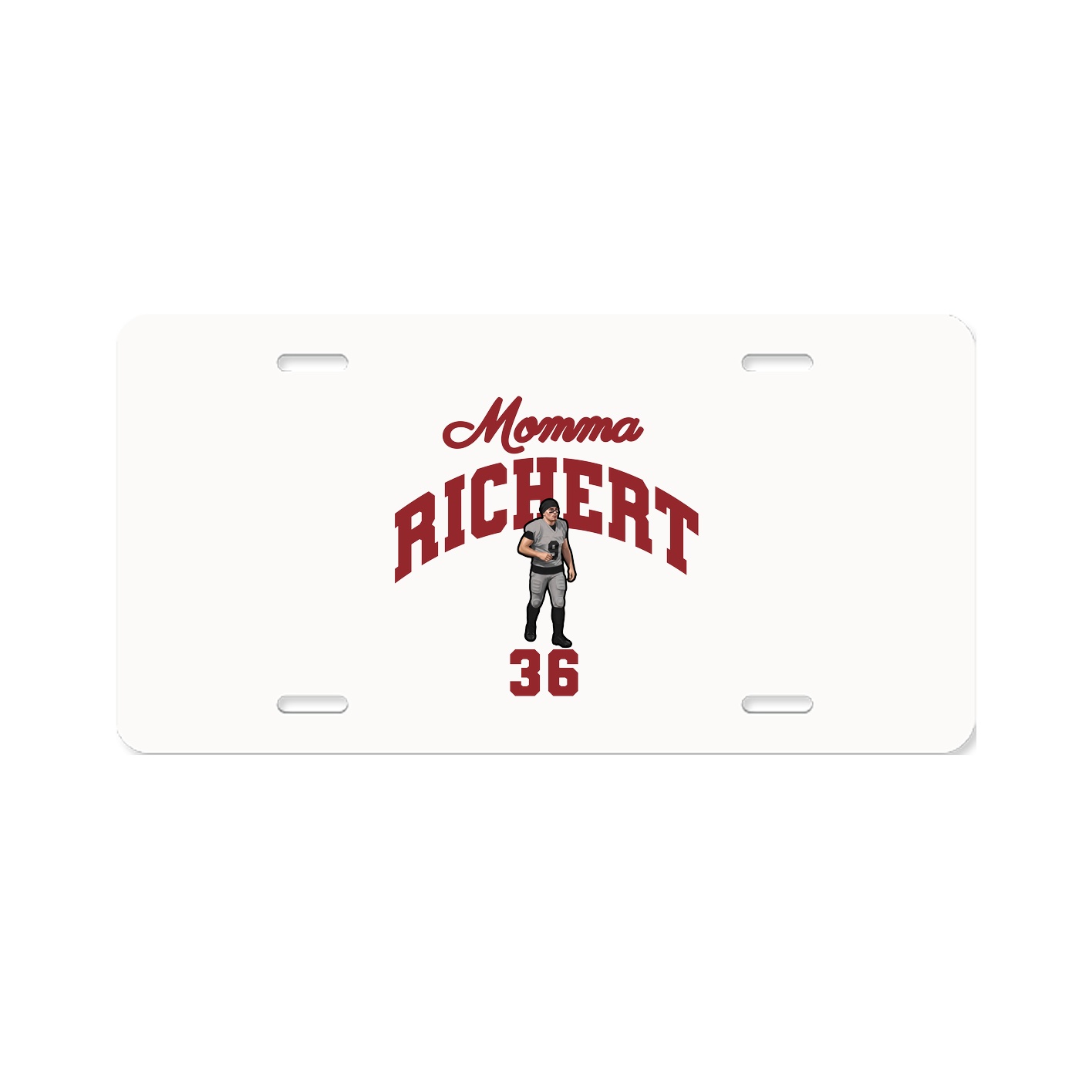 License Plate — Mothers Day Arch in Classic