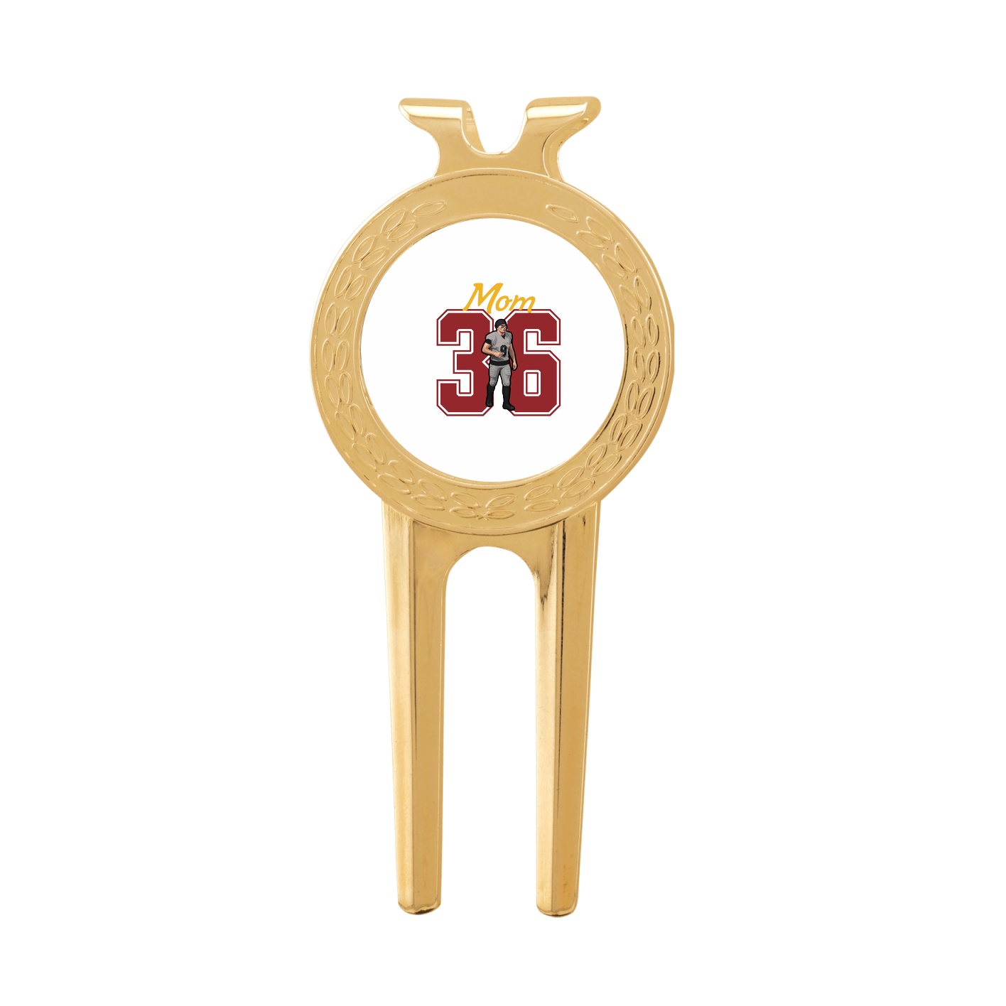 Divot Tool with Ball Marker — Mothers Day Shirsey in Classic