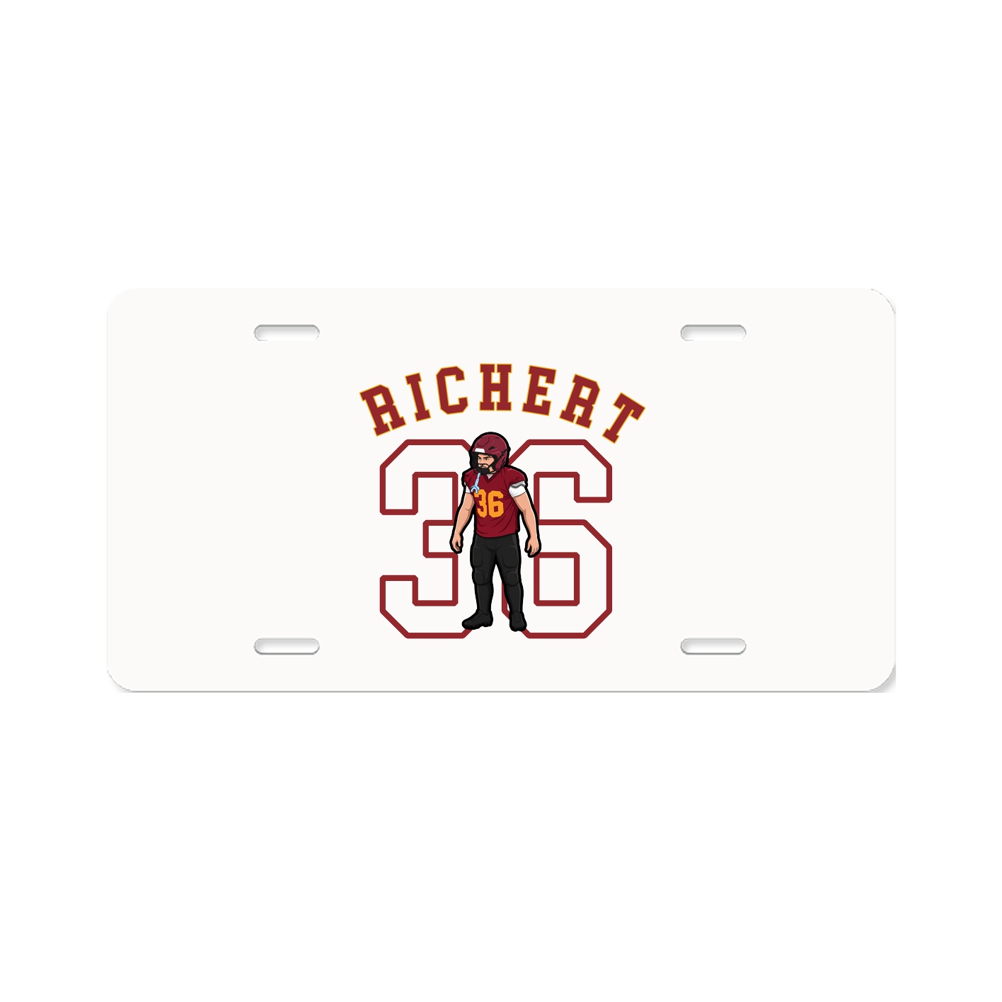 License Plate — Shirsey Arch in Classic