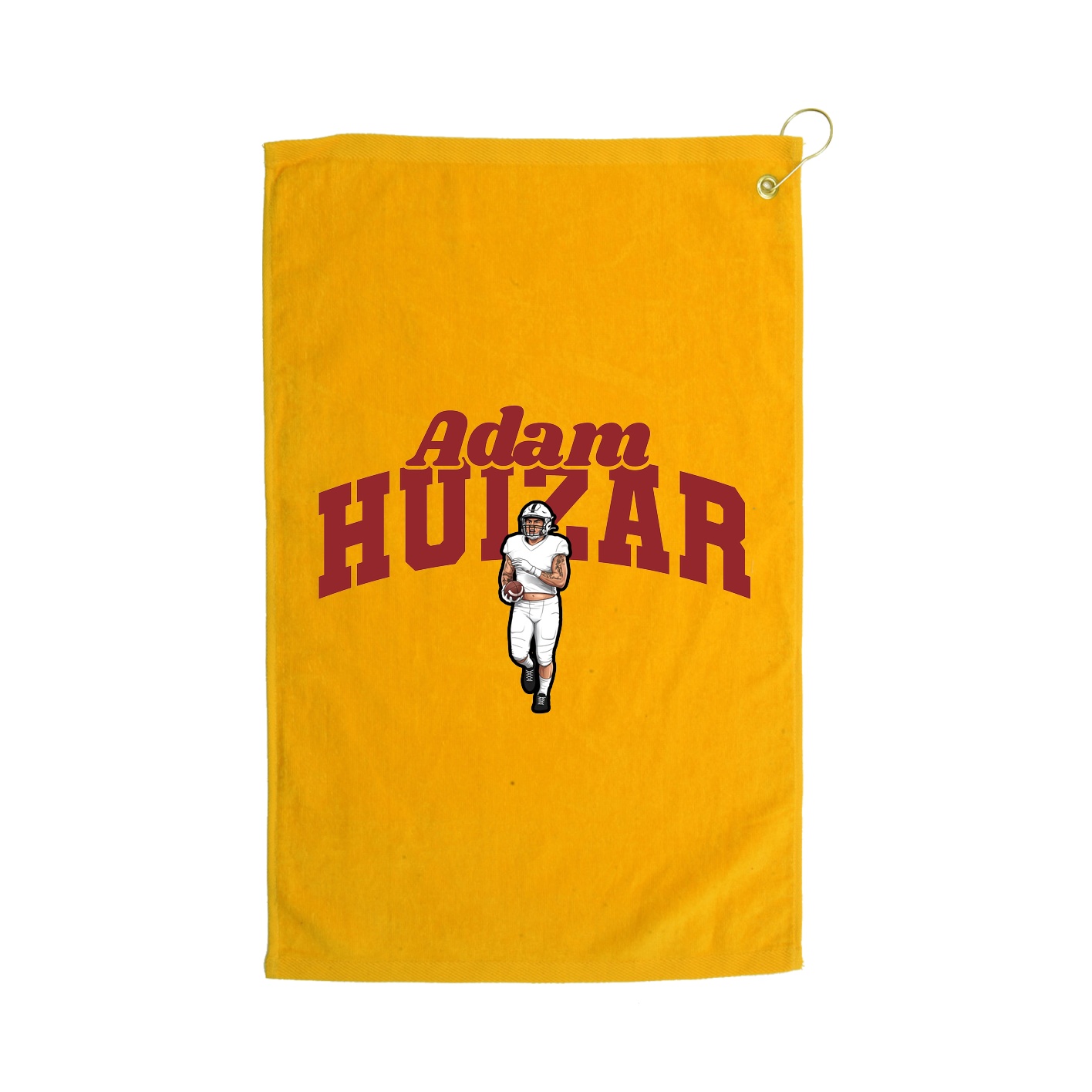 Golf Towel — Signature Arch in Gold