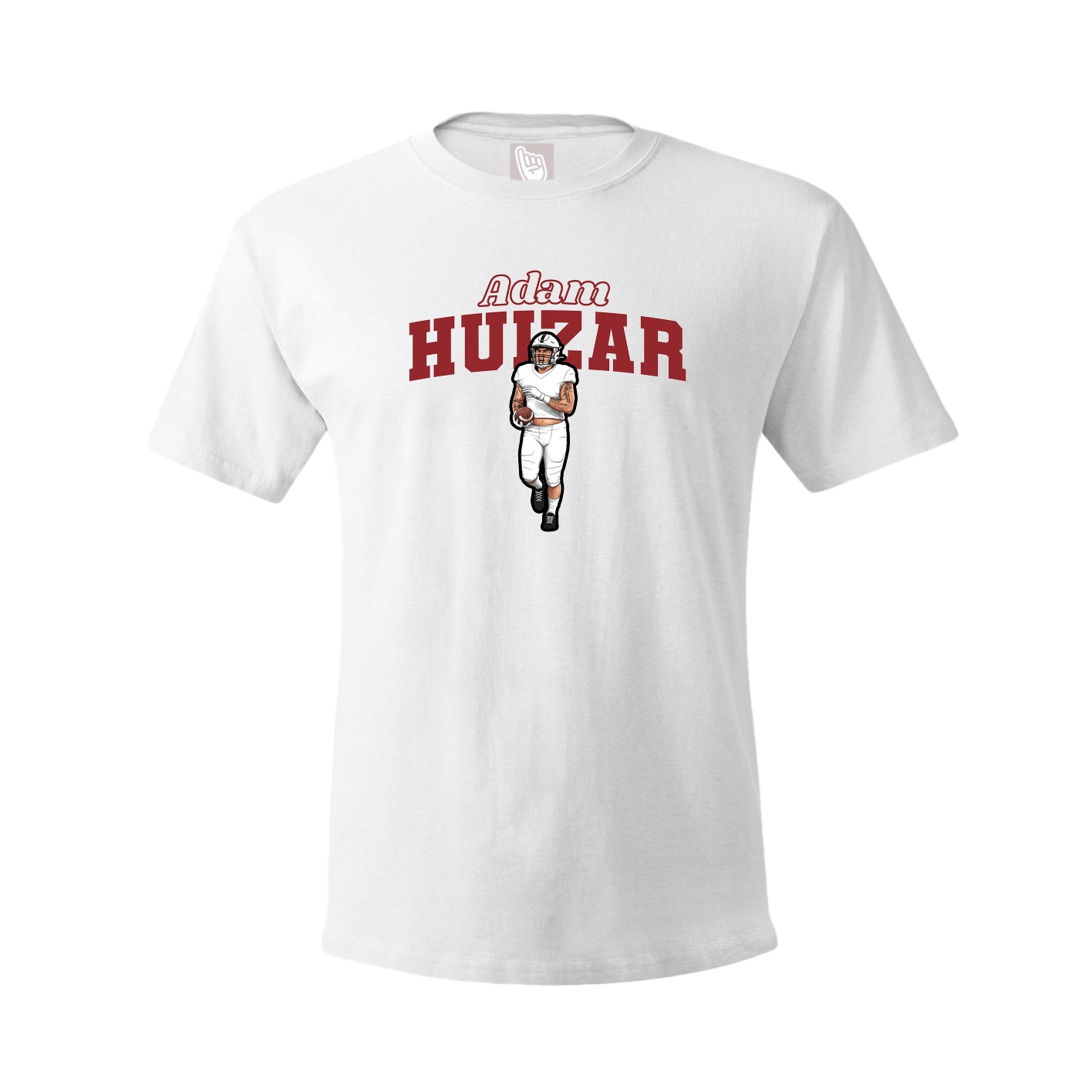 Tee — Name Arch in White