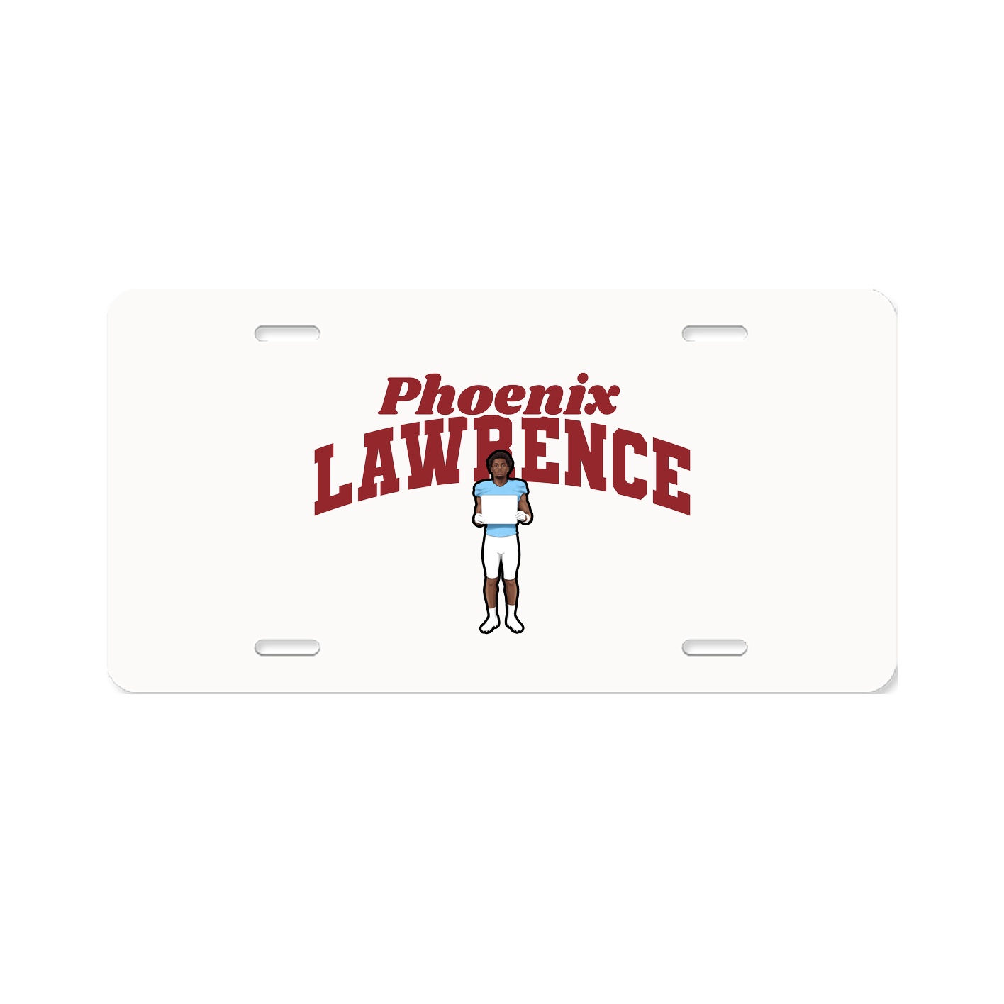 License Plate — Signature Arch in Classic