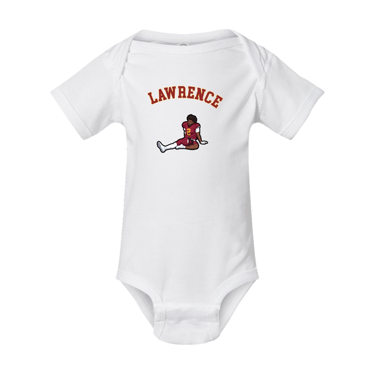 Baby Onesie — Shirsey Arch in White