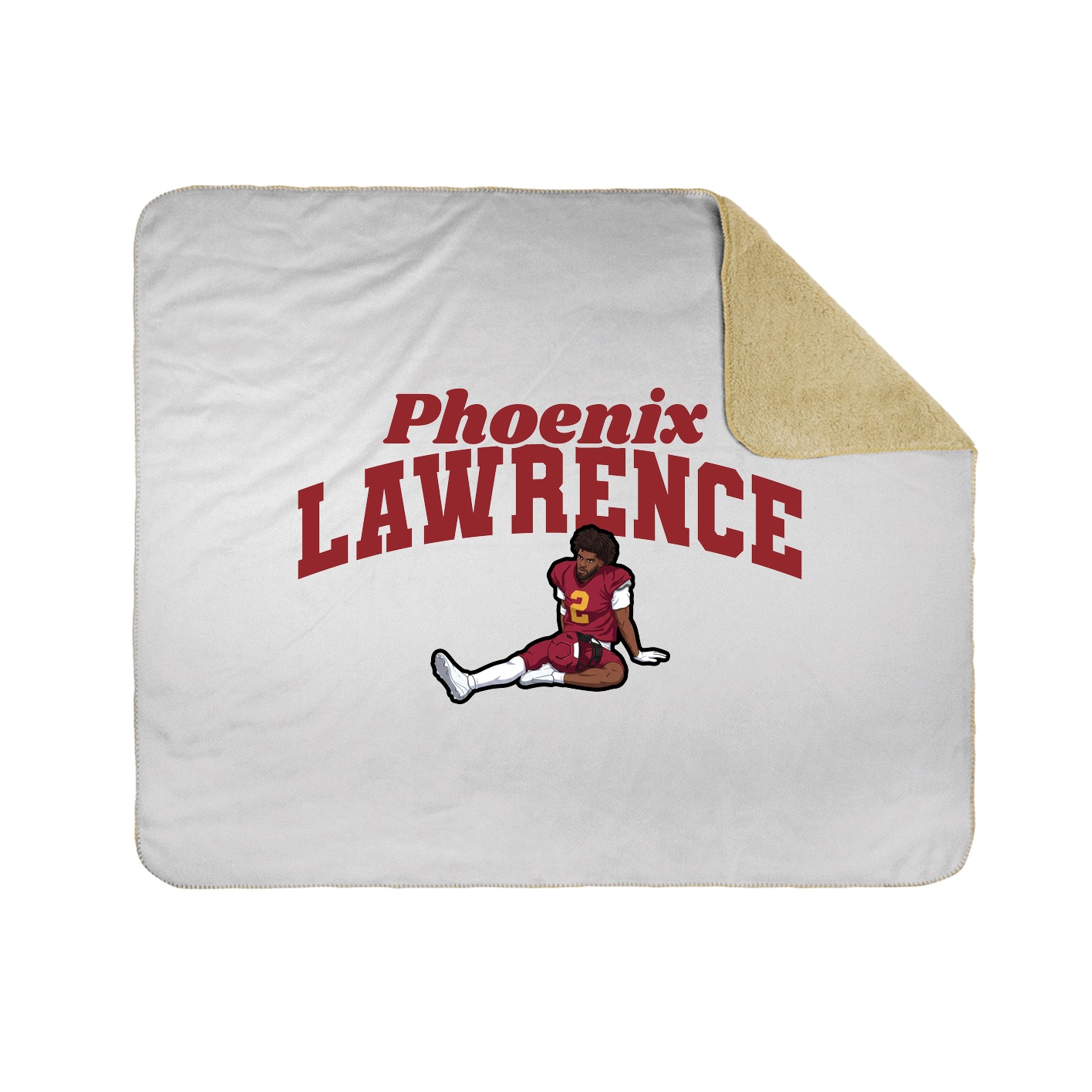 Throw Blanket — Signature Arch in White