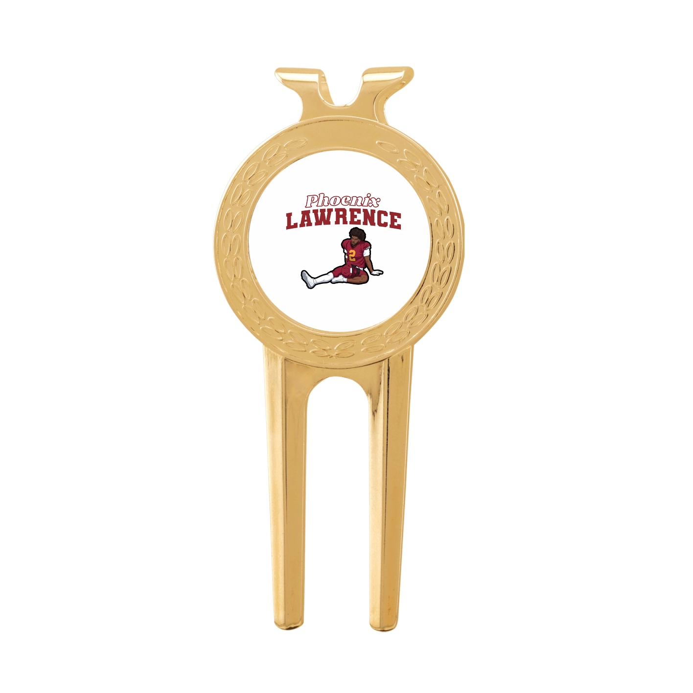 Divot Tool with Ball Marker — Name Arch in Classic