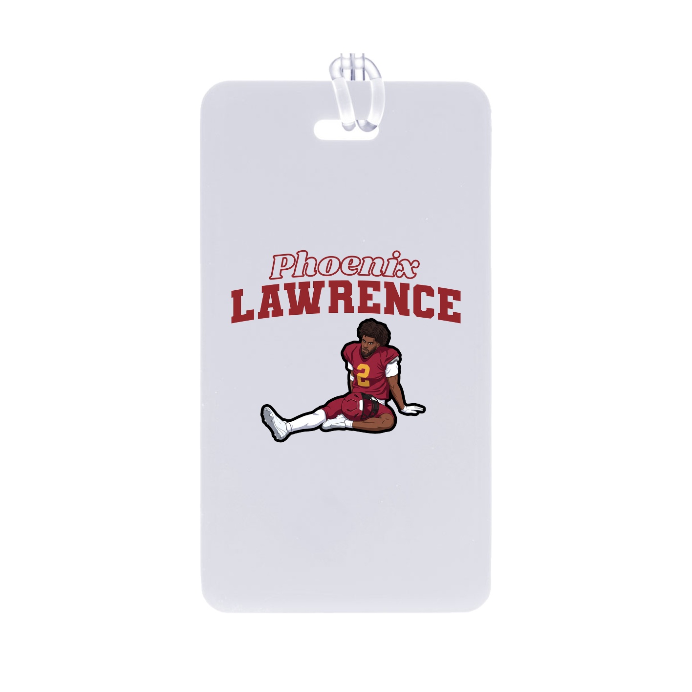 Bag Tag — Name Arch in Classic