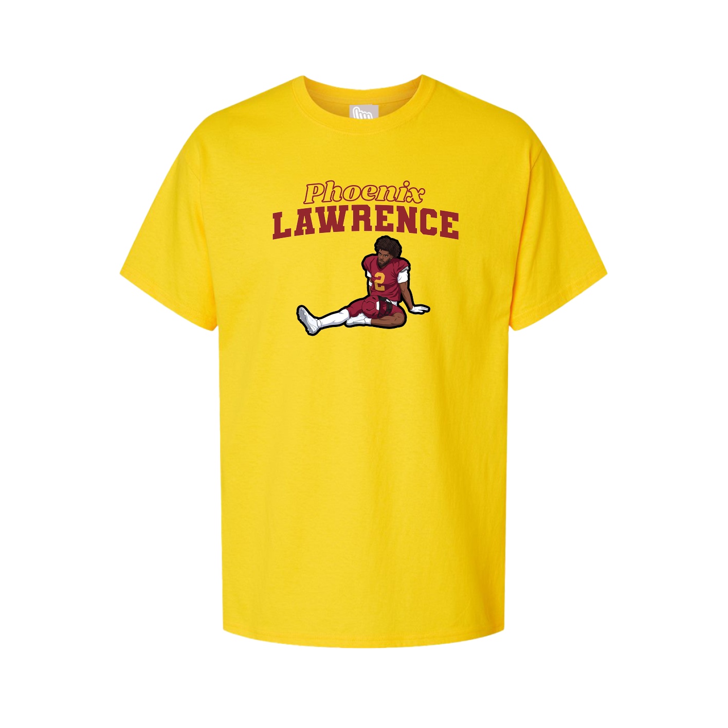 Youth Tee — Name Arch in Gold
