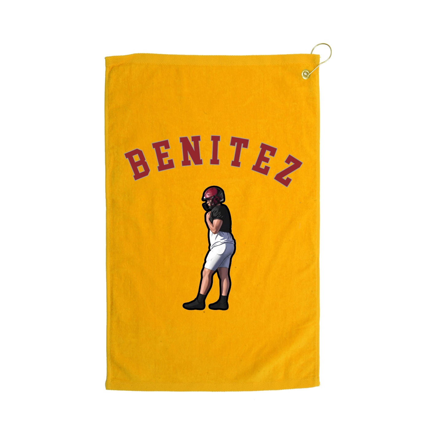 Golf Towel — Shirsey Arch in Gold