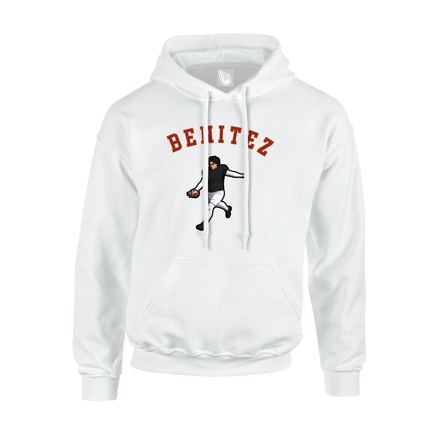 Hoodie — Shirsey Arch in White