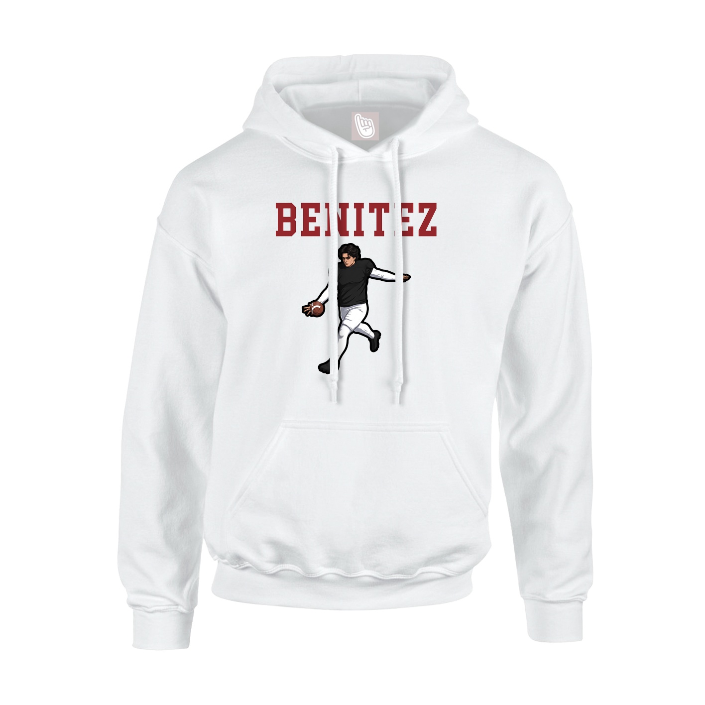Youth Hoodie — Shirsey in White