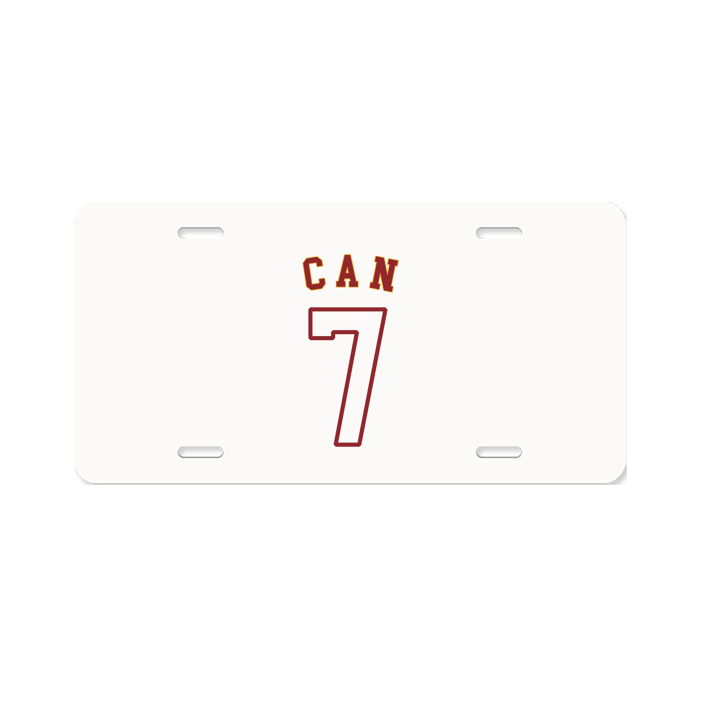 License Plate — Shirsey Arch in Classic