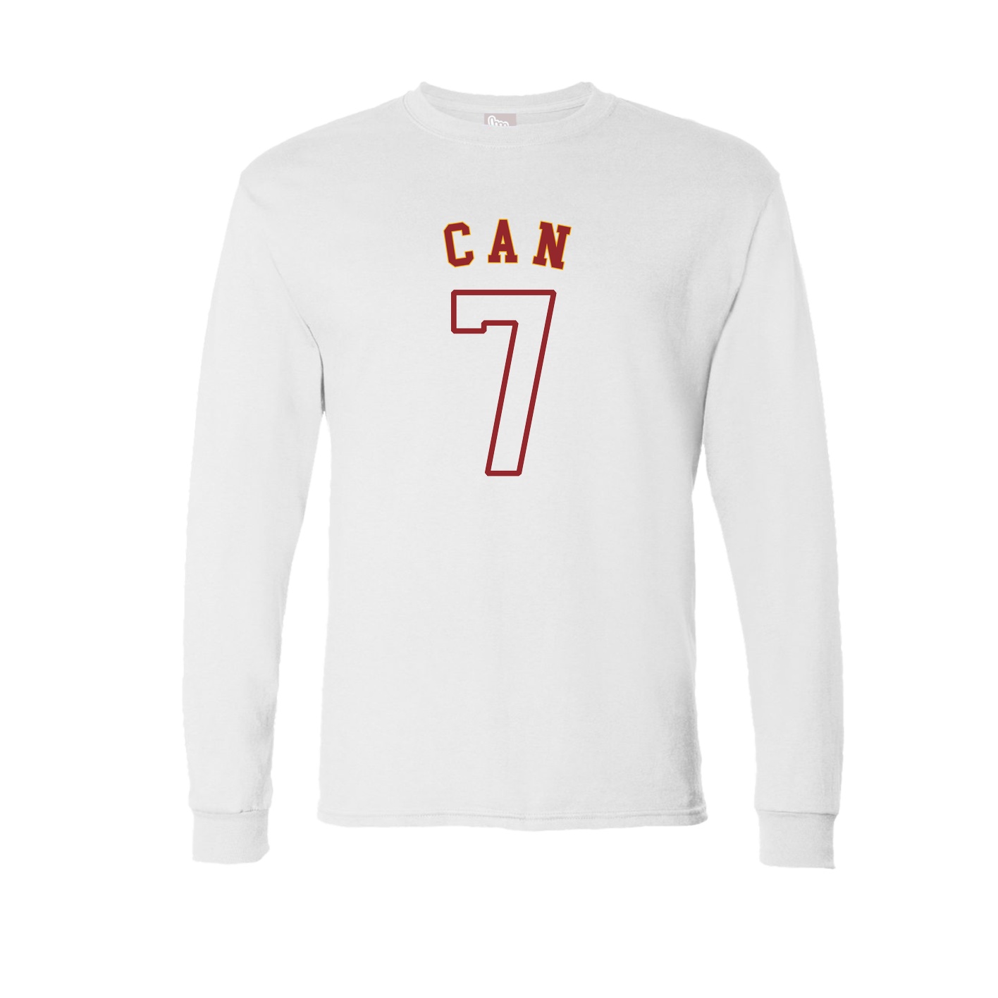 Long Sleeve Tee — Shirsey Arch in White